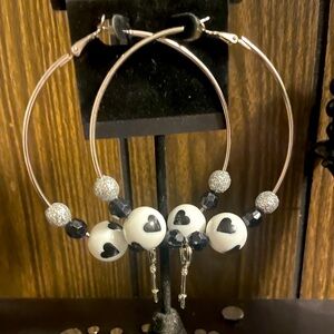 “Key to my Heart” Hoop Earrings